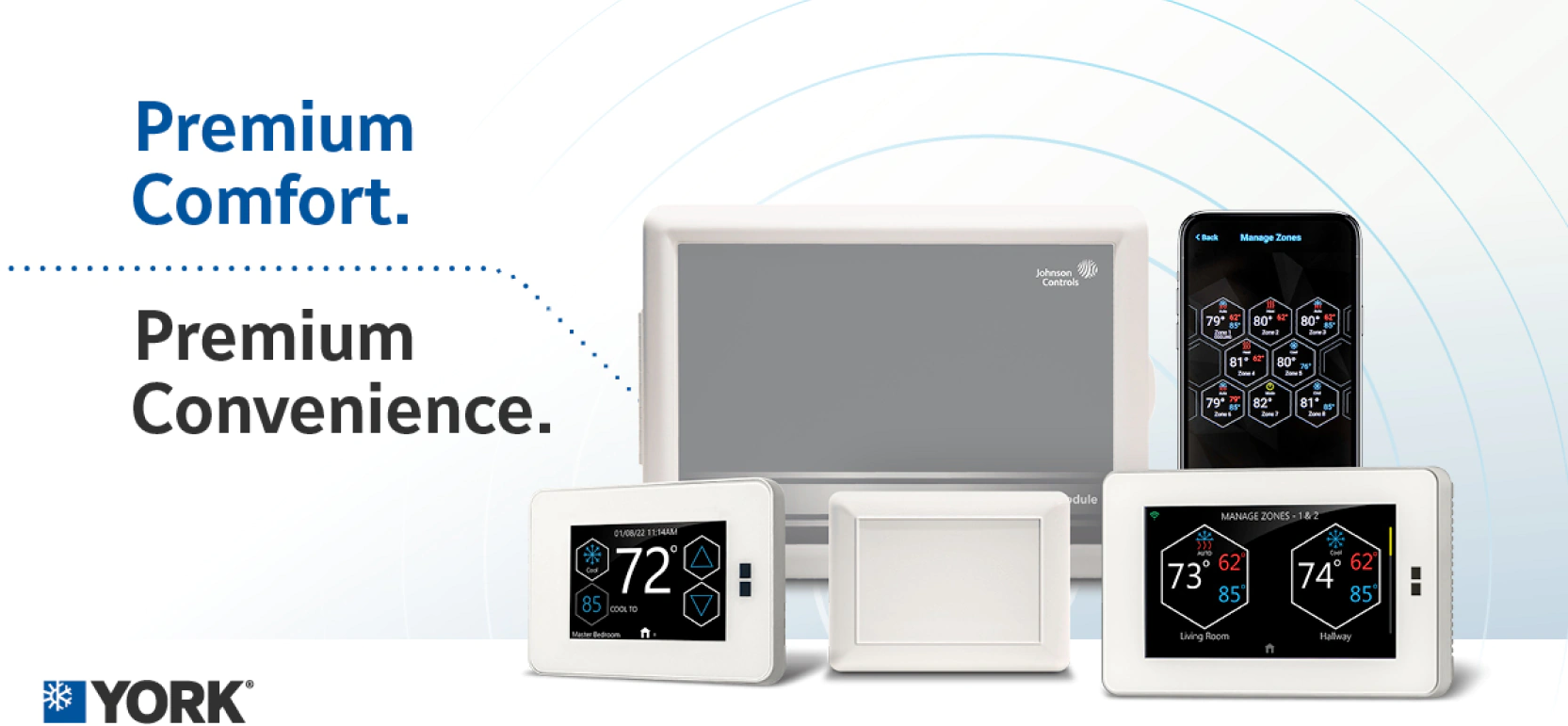 Smart thermostat and HVAC control image from the current Furnace Exchange website